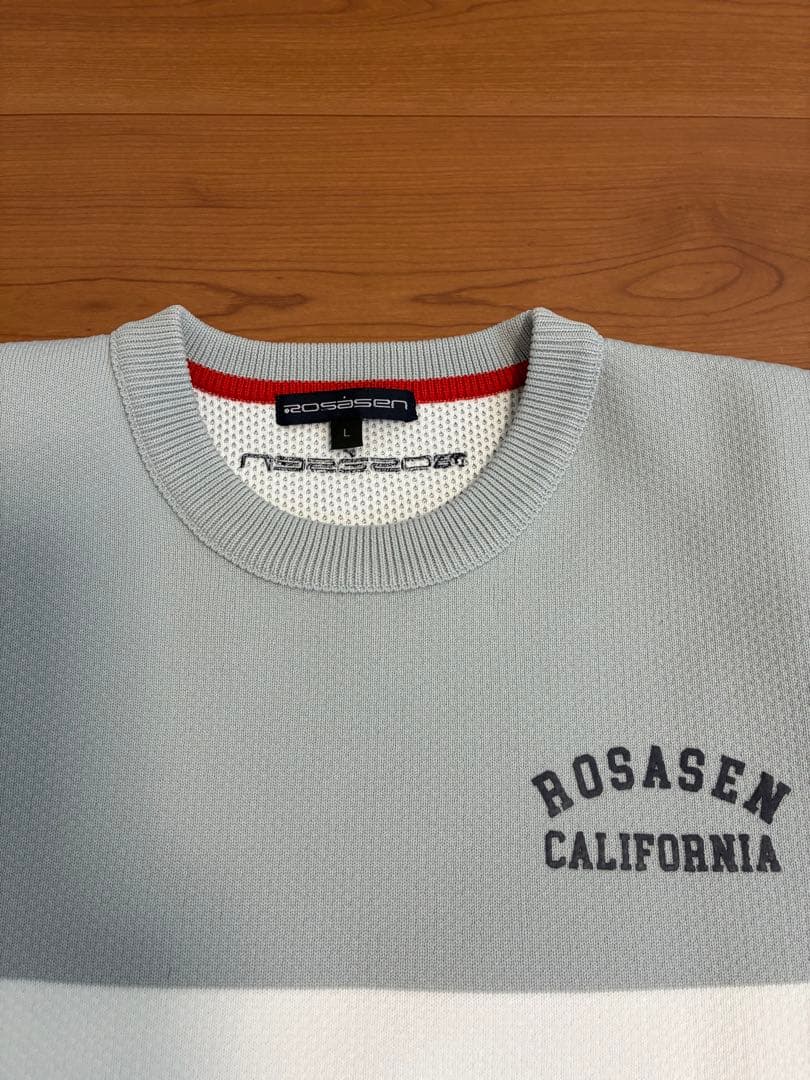 ロサーセン ROSASEN ニット L ホワイト