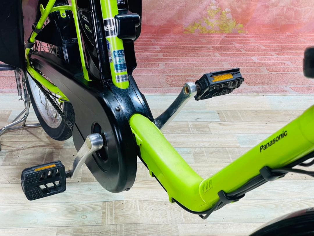 ZK3644 電動自転車 パナソニック ギュット 子供乗せ 20インチ 送料無料