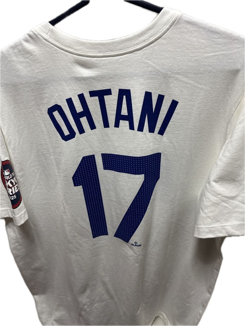 MLB 東京シリーズ 大谷翔平 ロゴ入 Tシャツ 白 新品未使用 ドジャース