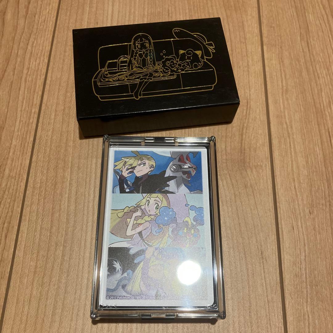 k*e様 ポケモン トランプ リーリエ&グラジオ&ルザミーネ