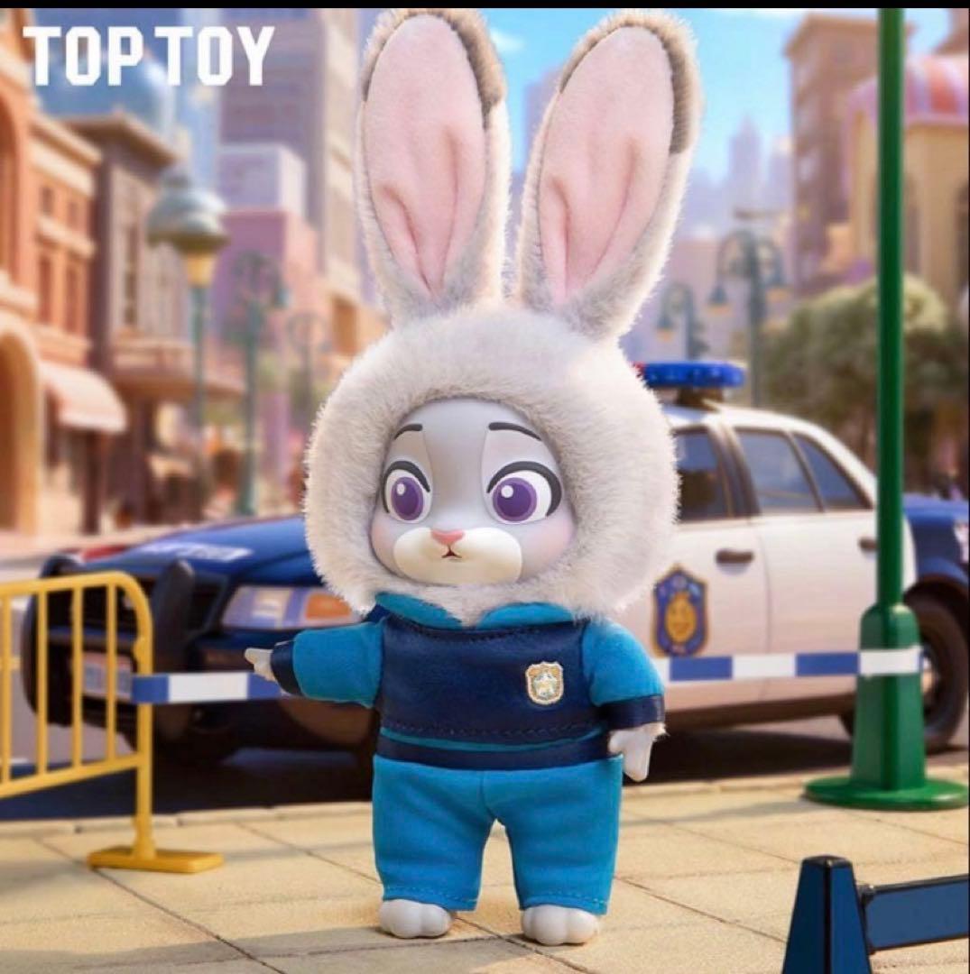 TOPTOY ズートピアぬいぐるみキーホルダー　ニック+ジュディ【新品、未使用】