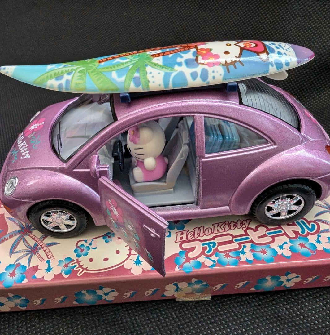 【美品】 サンリオ '01 ハローキティ ファニービートル ミニカー 日本限定