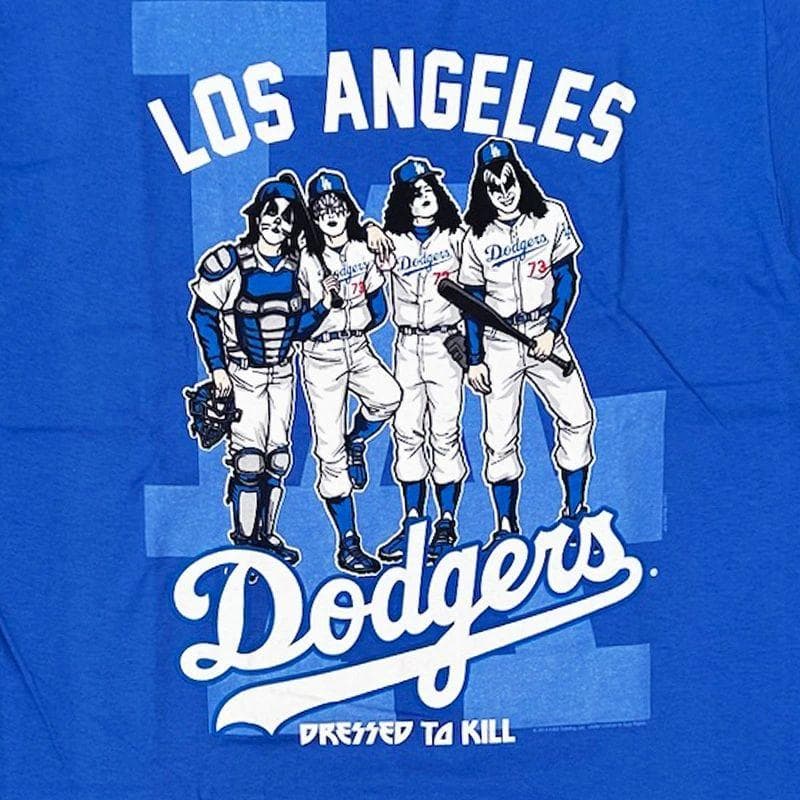 KISS キッス ×ドジャース 大谷翔平 　Tシャツ　XL