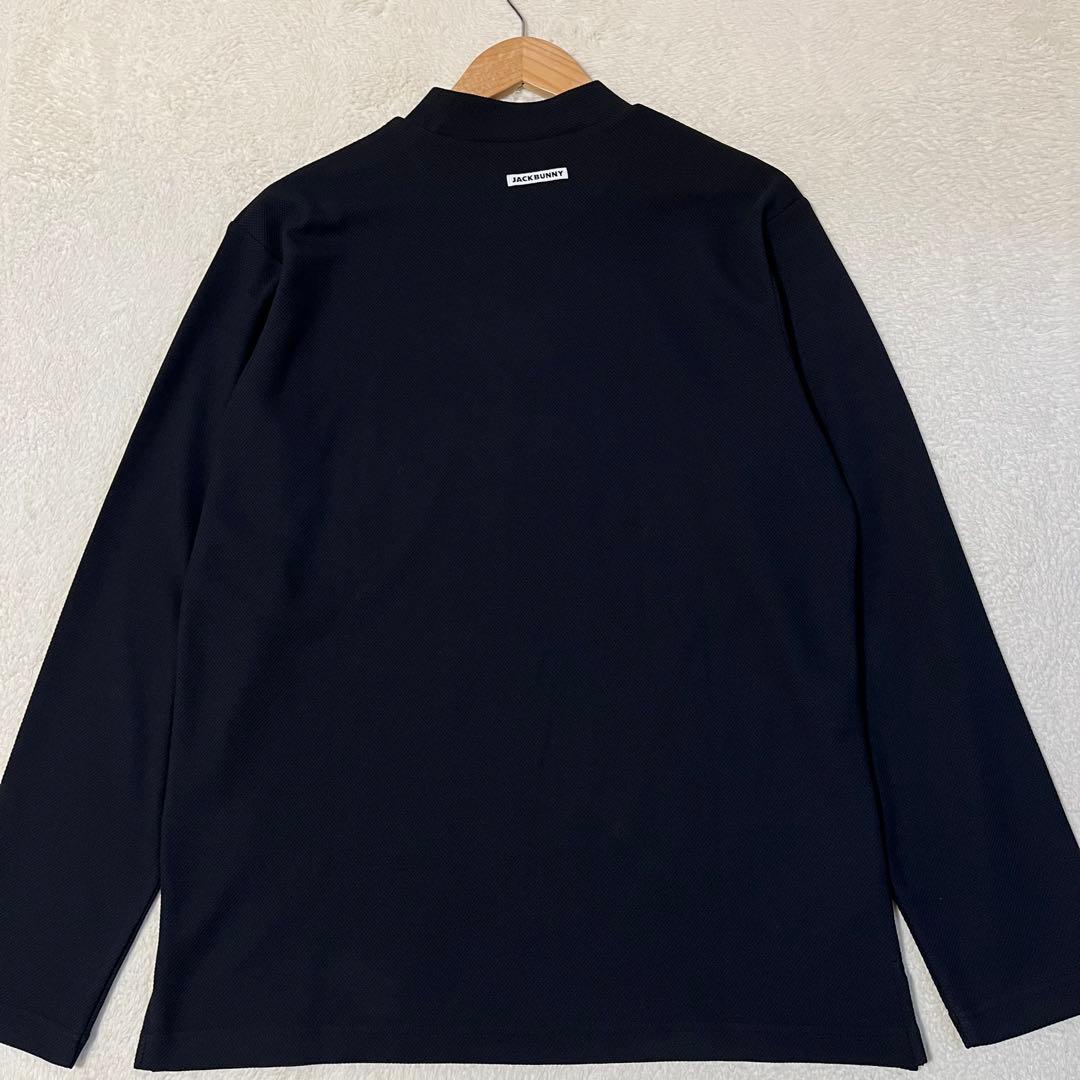 JACKBUNNY ビッグロゴモックネックゴルフシャツ◎近年モデル★超美品