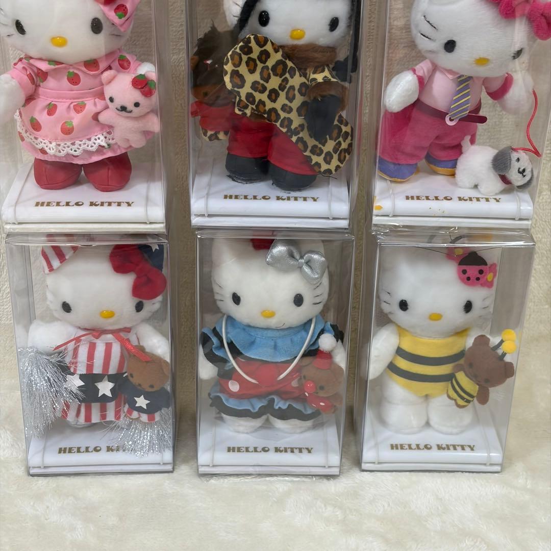 【希少品】サンリオ キティちゃん ぬいぐるみ ポイントドール 非売品 まとめ売り
