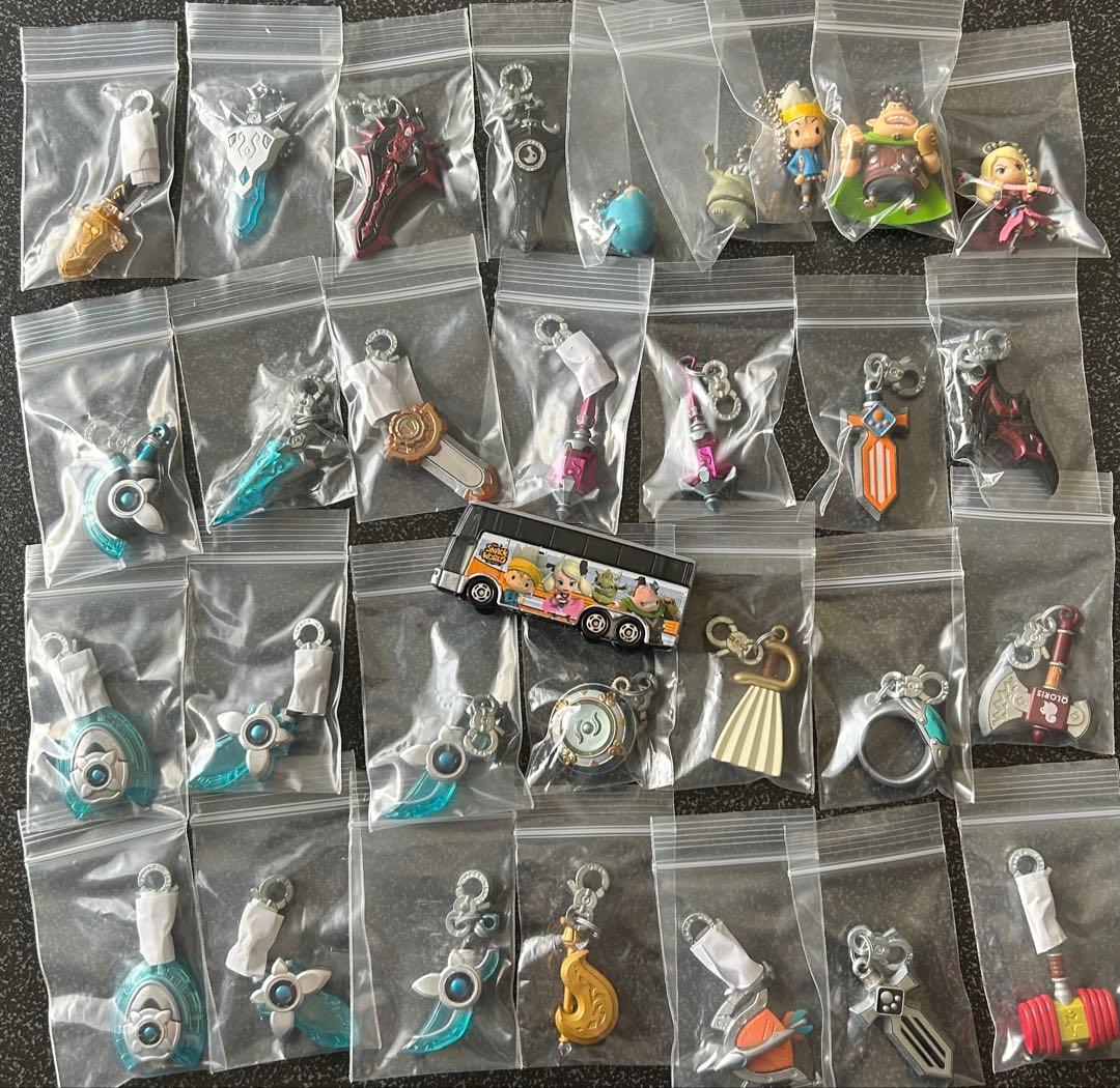 【難あり】スナックワールド　ジャラ　トミカ　バス　まとめ売り