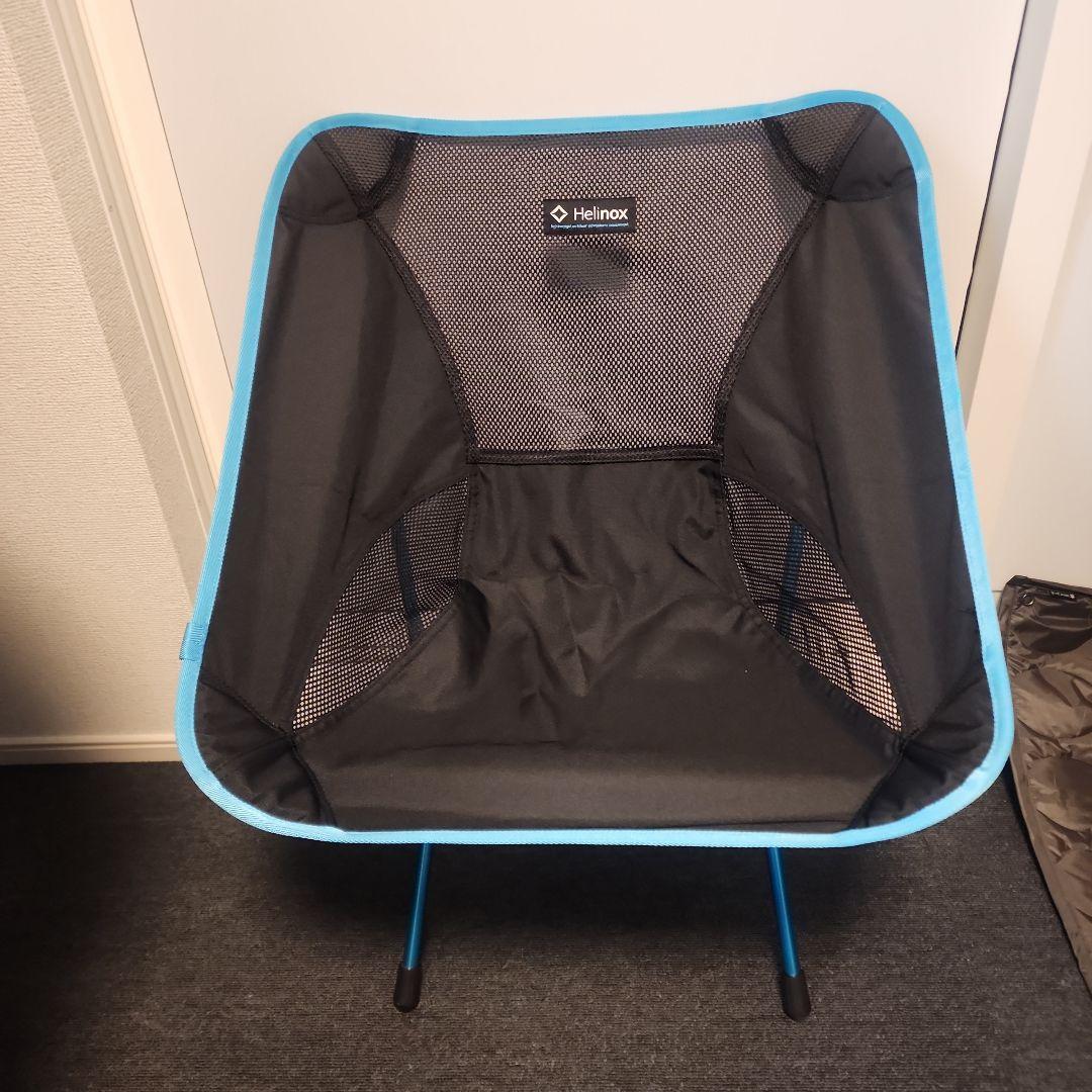 Helinox chair one ヘリノックス　チェアワン　ブルー×ブラック