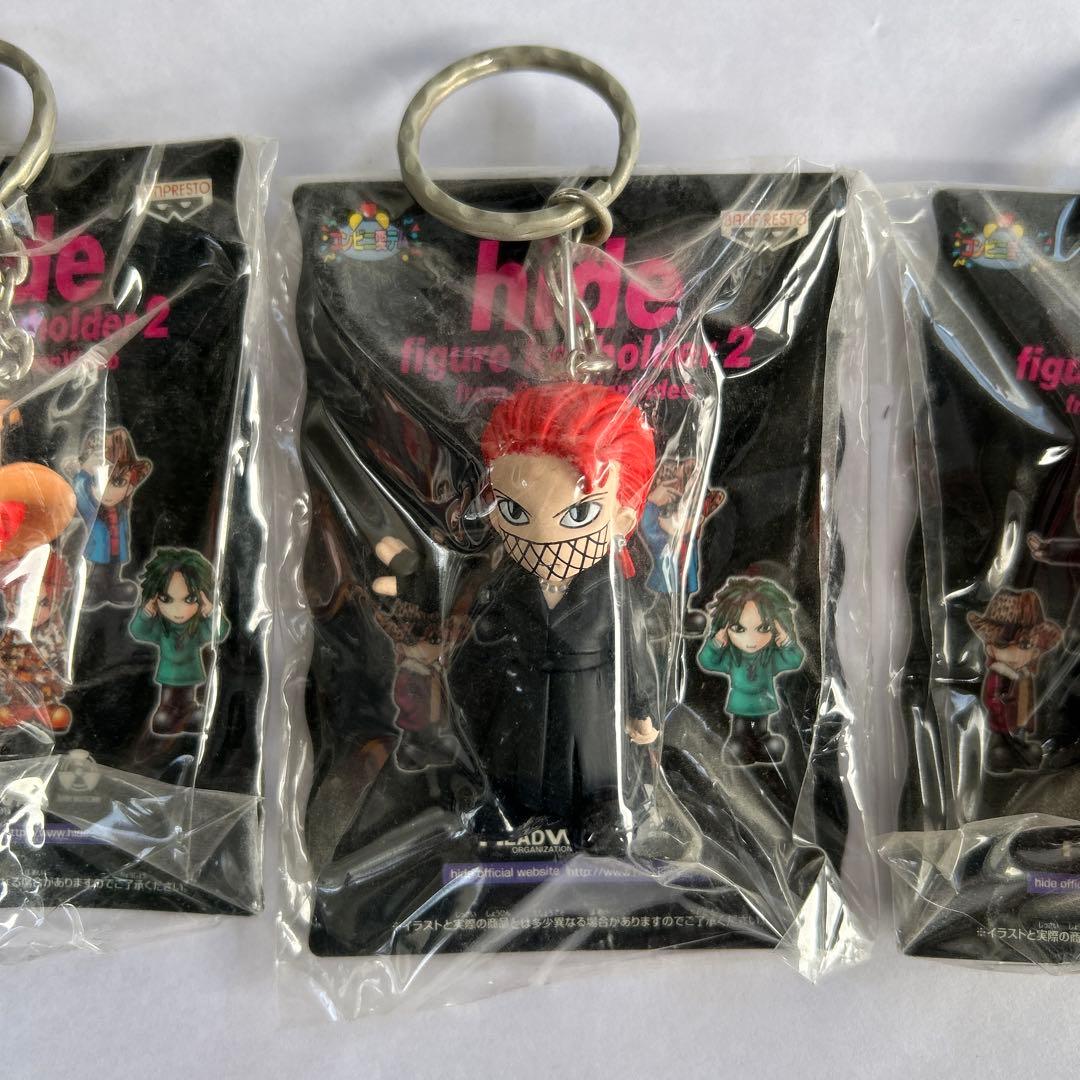 hide フィギュア キーホルダー 2 XJAPAN コンプリート 全5種