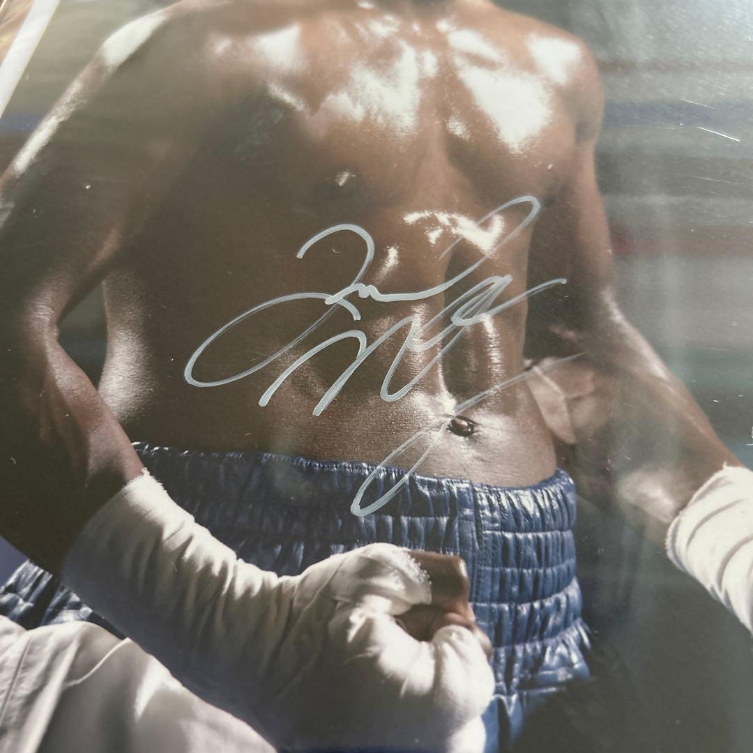 フロイド・メイウェザー 直筆サイン入りフォト ボクシング Mayweather