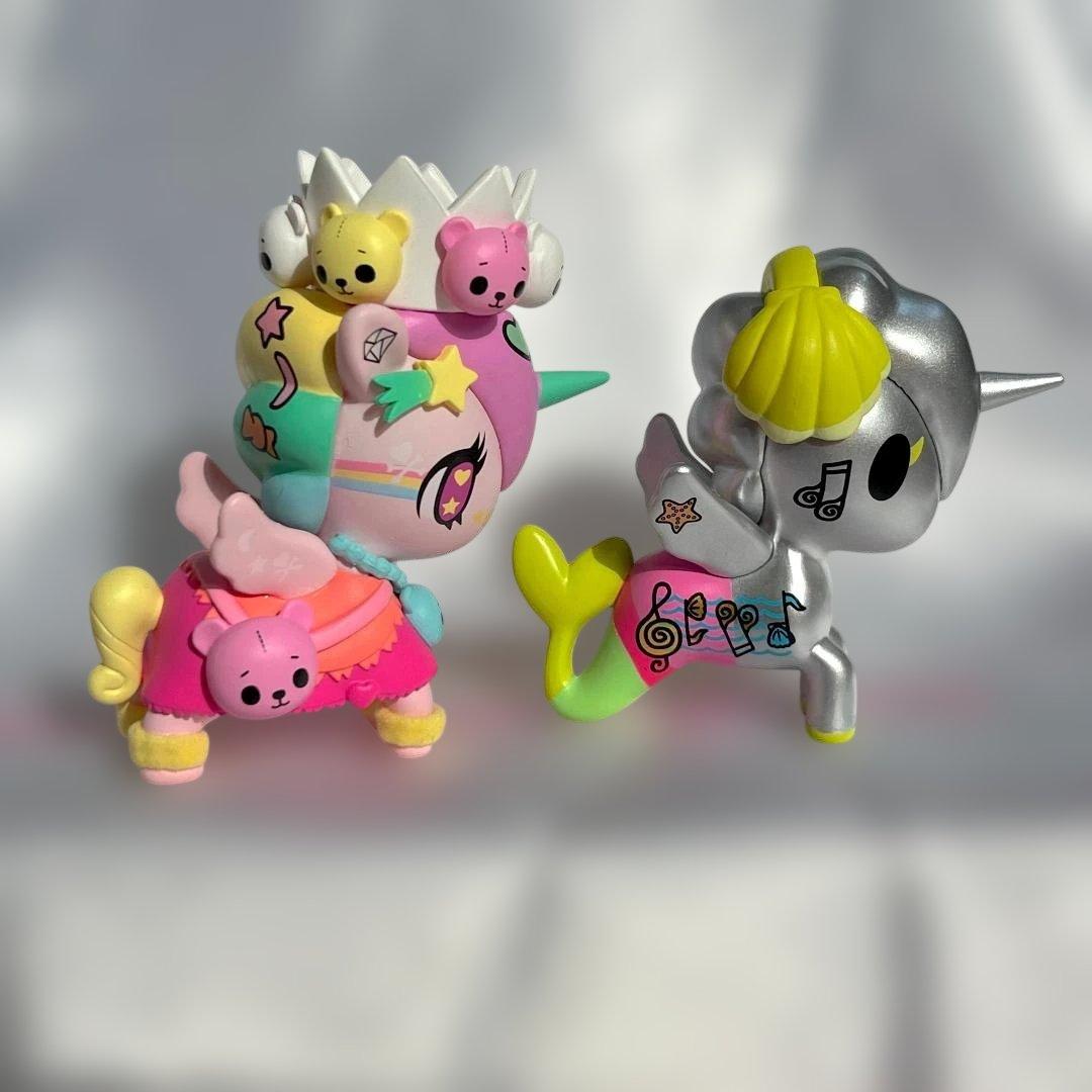 Tokidoki トキドキ ユニコーン 人魚 ユニコルノ可愛いフィギュア セット