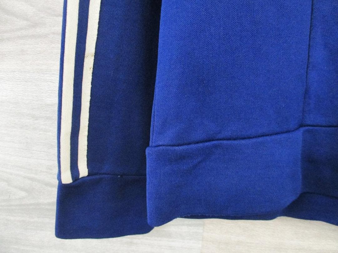 80s アディダス 香港製＜ベッケンバウアー トラックトップ＞M0470c
