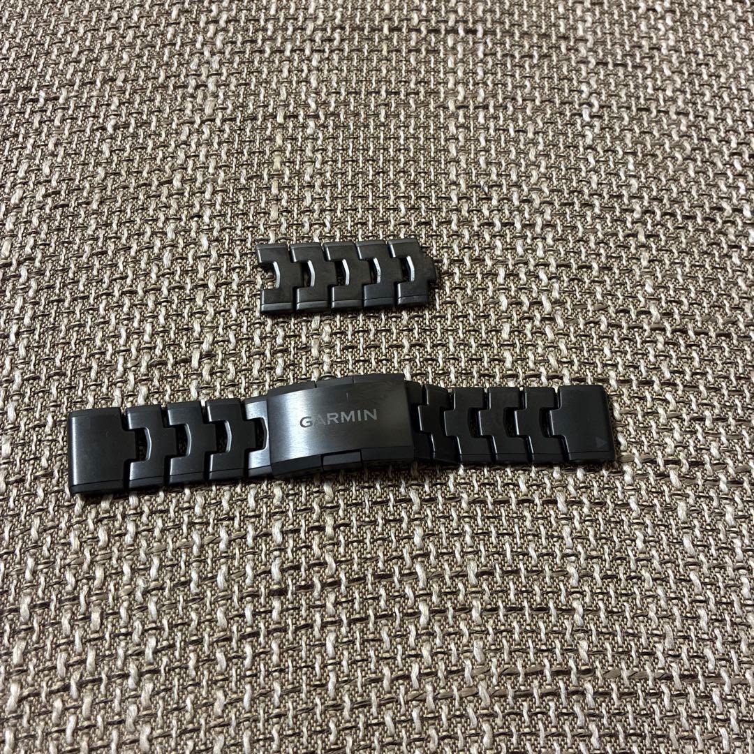 ガーミン　チタンベルト　garmin 22mm 美品
