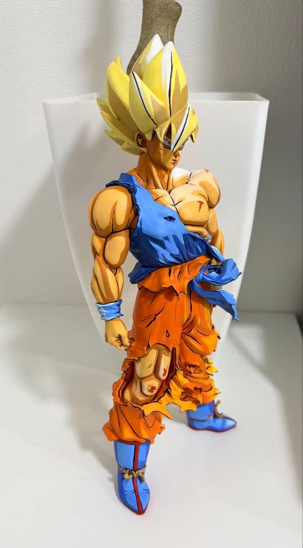 ドラゴンボールSMSPサイズ 伝説の超サイヤ人 孫悟空リペイント 二次元彩色