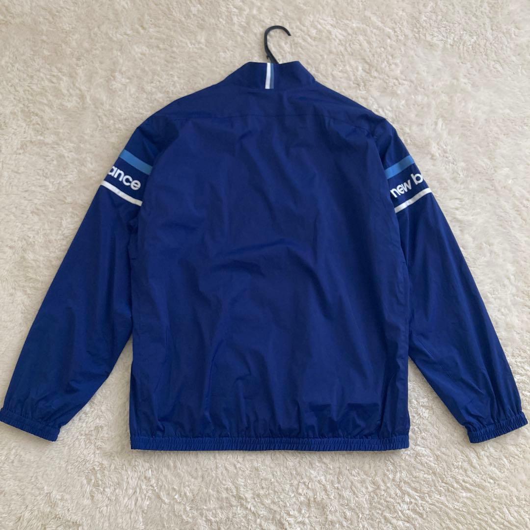 美品！New Balance Golf ジップアップジャケット　ブルー　2XL