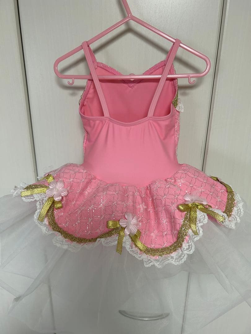 Chacott ピンク バレエ衣装 Jr.S