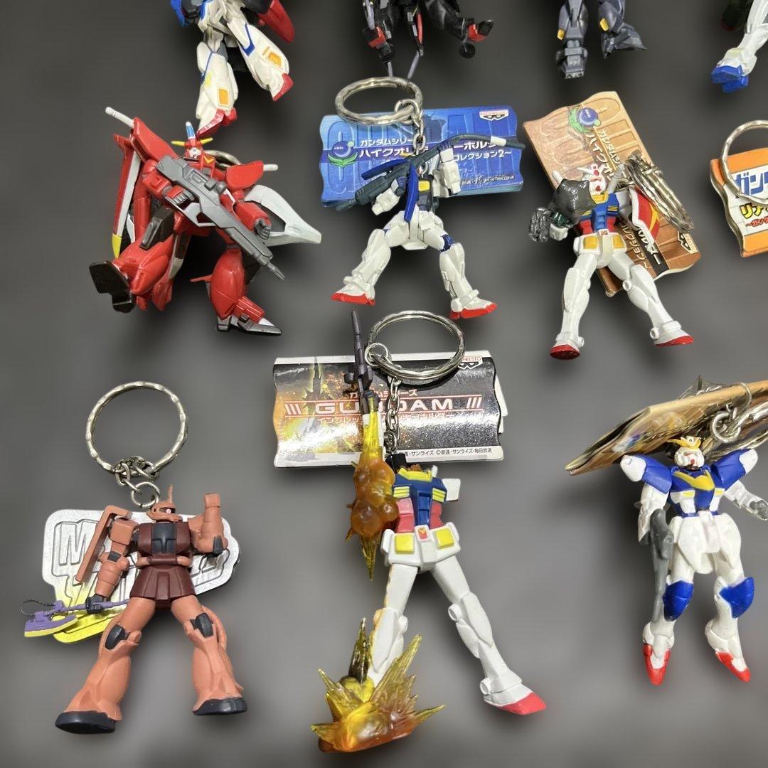機動戦士ガンダム リアルフィギュアキーホルダー 21体まとめ売り