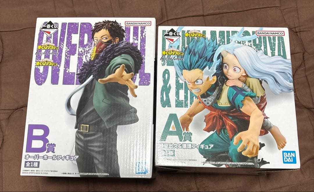 ヒロアカ一番くじ　A賞　緑谷出久＆壊理　　B賞オーバーホール　まとめ売り