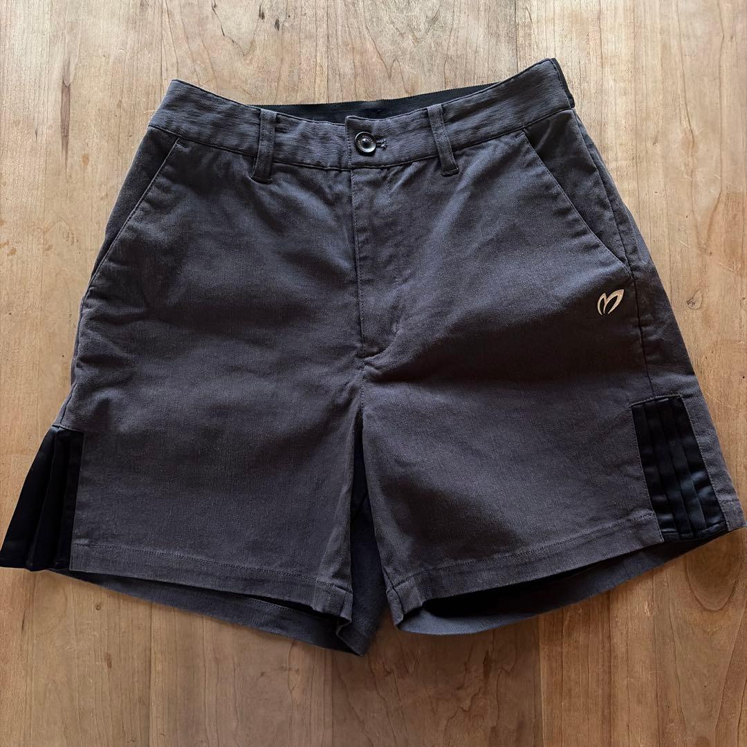 【美品・サイズ0/S】マスターバニー　ショートパンツ　チャコールブラック