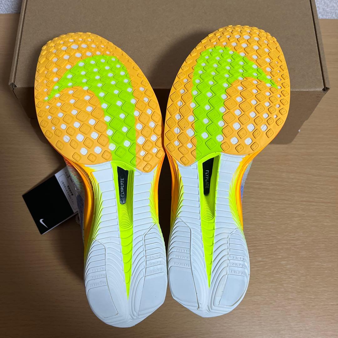 新品 ZOOMX VAPORFLY NEXT% 3 ORANGE 25.5cm