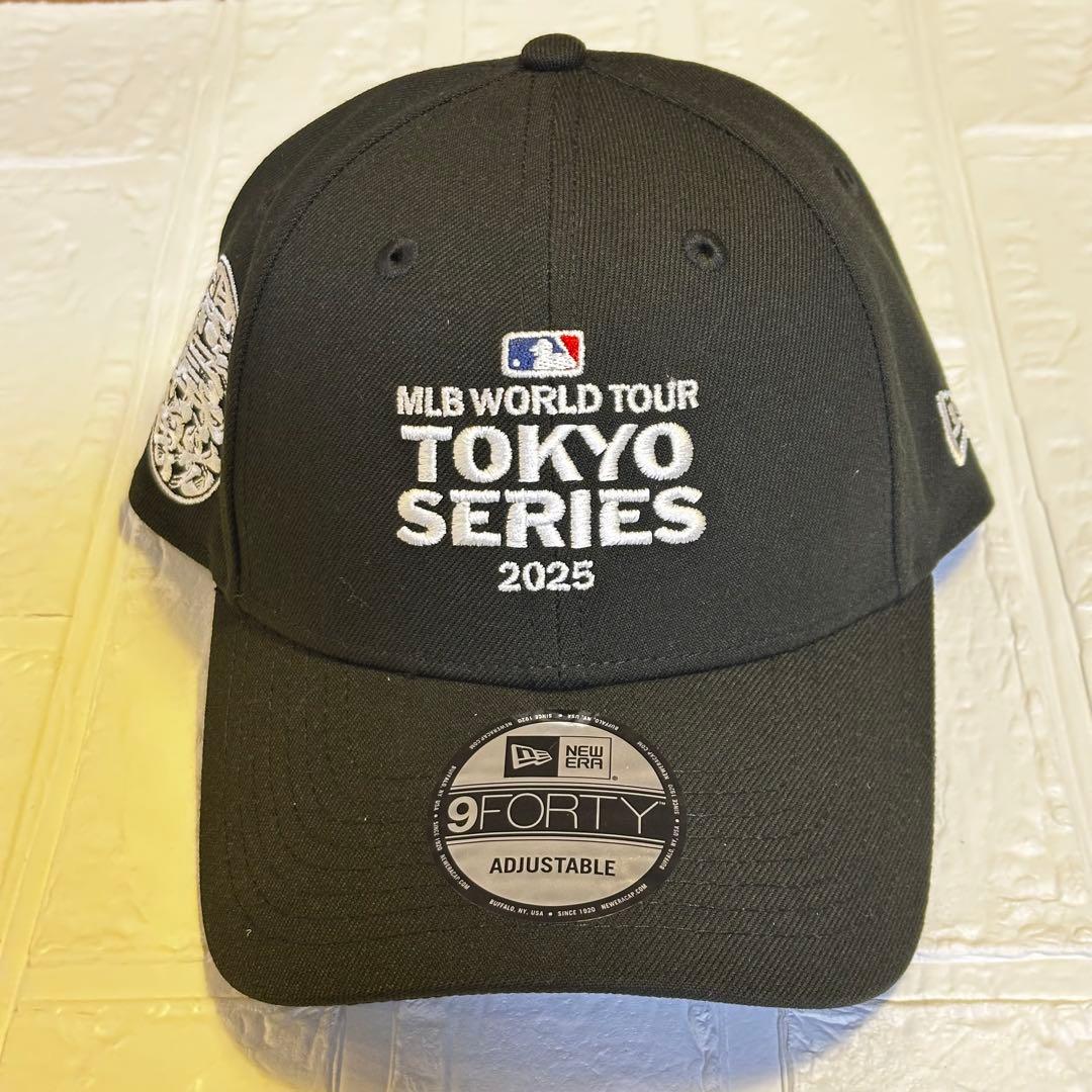 【新品】MLB 2025 TOKYO SERIES 限定 キャップ ブラック⑤