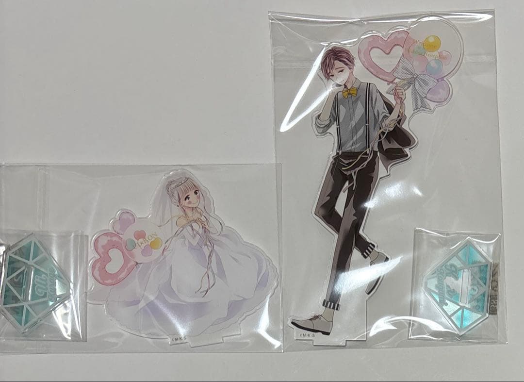 初×婚 くじメイト アクリルスタンド ペアリング 書店特典 まとめ売り