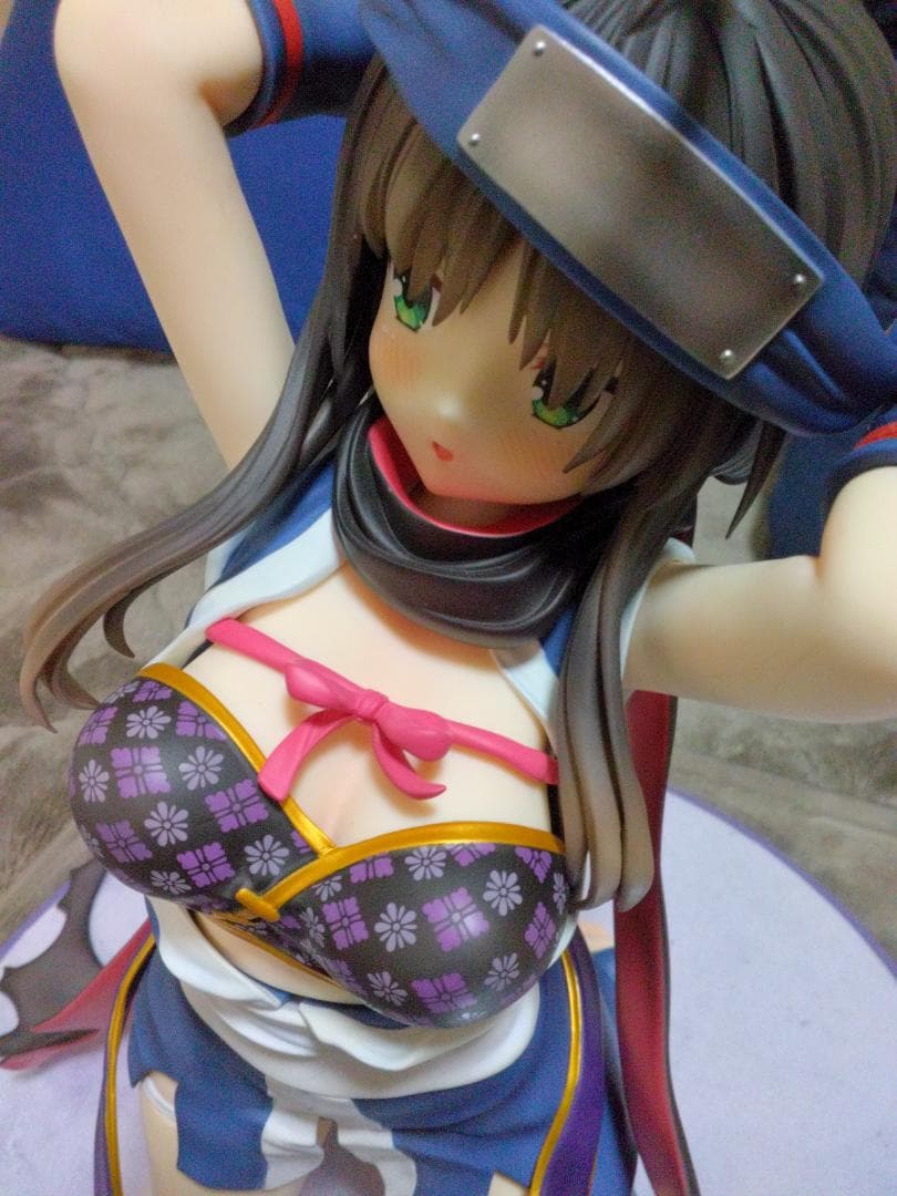 【開封済み】常陸茉子 1/3.5スケールフィギュア あみあみ限定版