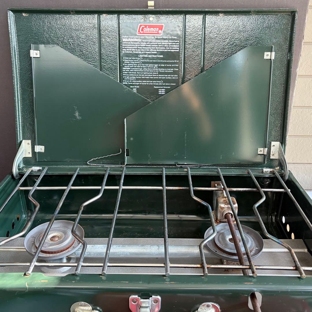 Coleman 413h ツーバーナー 1987年10月製 中古