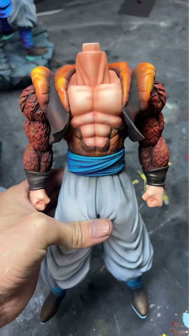 ドラゴンボールGT　ゴジータスーパーサイヤ人4　ガレージキット　フィギュア