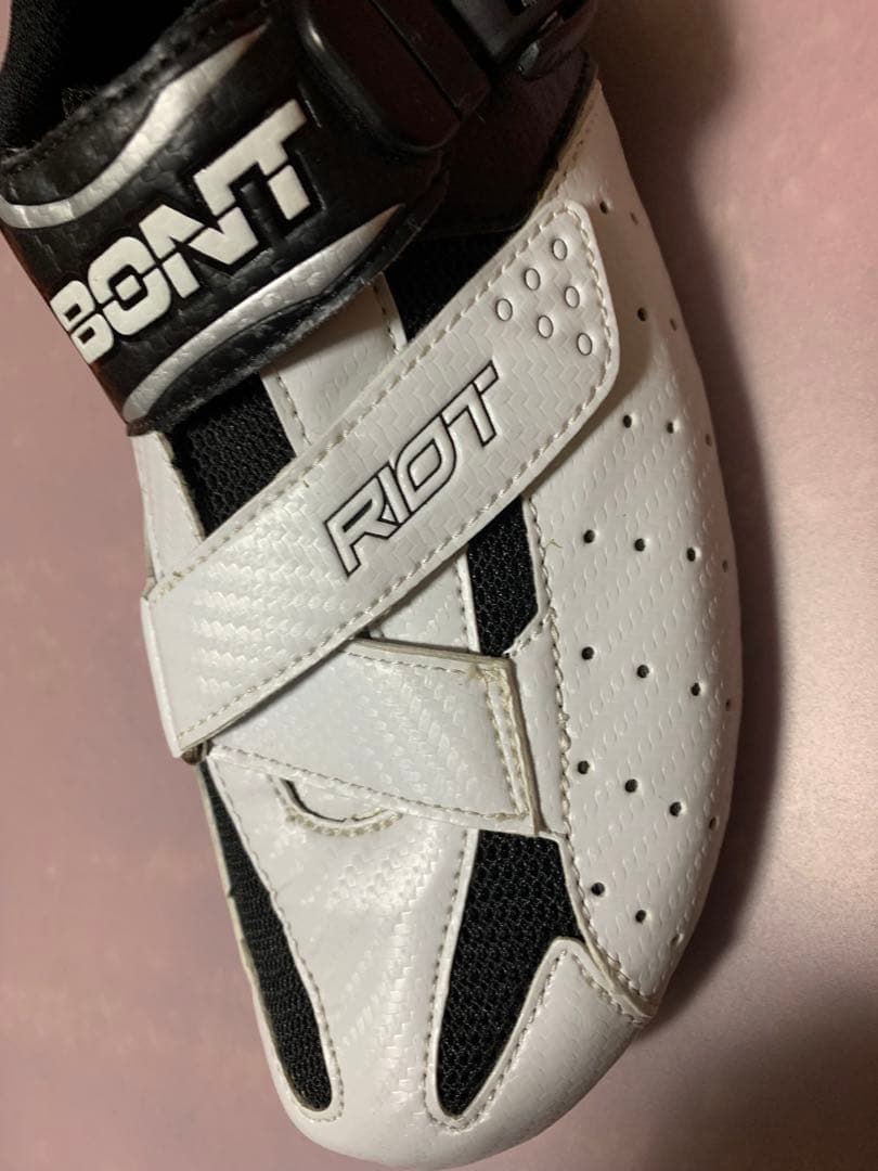 未使用　BONT RIOT 自転車　トラックレース　シューズ 44.5 箱無し