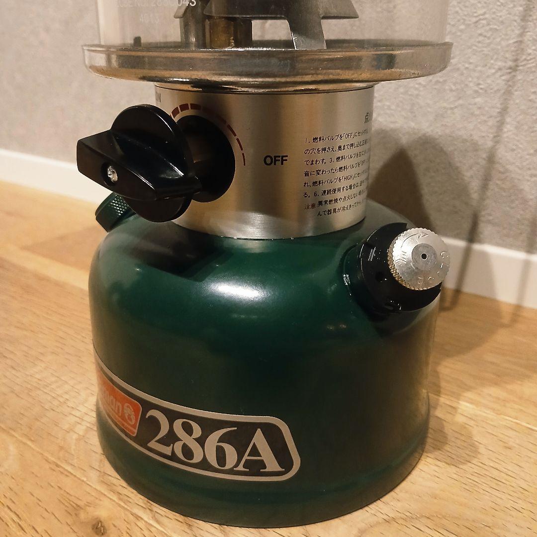 完動品Coleman 286A コールマン ワンマントル ガソリンランタン