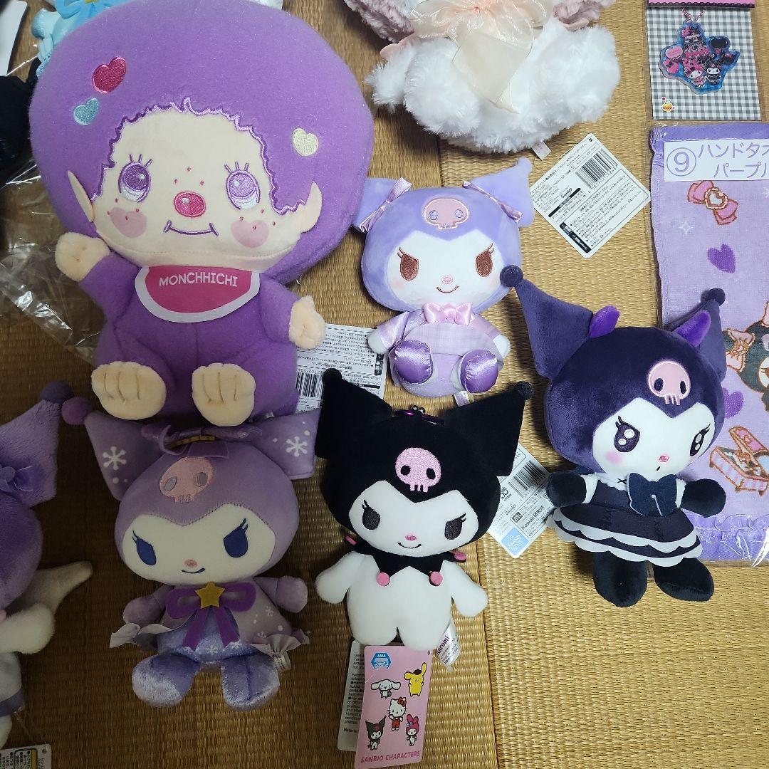 サンリオ　キャラクターぬいぐるみ、一番くじ大量セット　クロミ、ハローキティ他