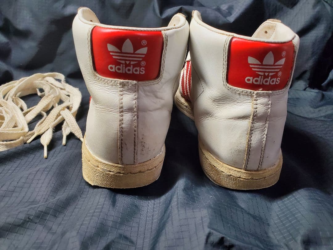 adidas スーパースター ホワイト/レッド 27.5cm