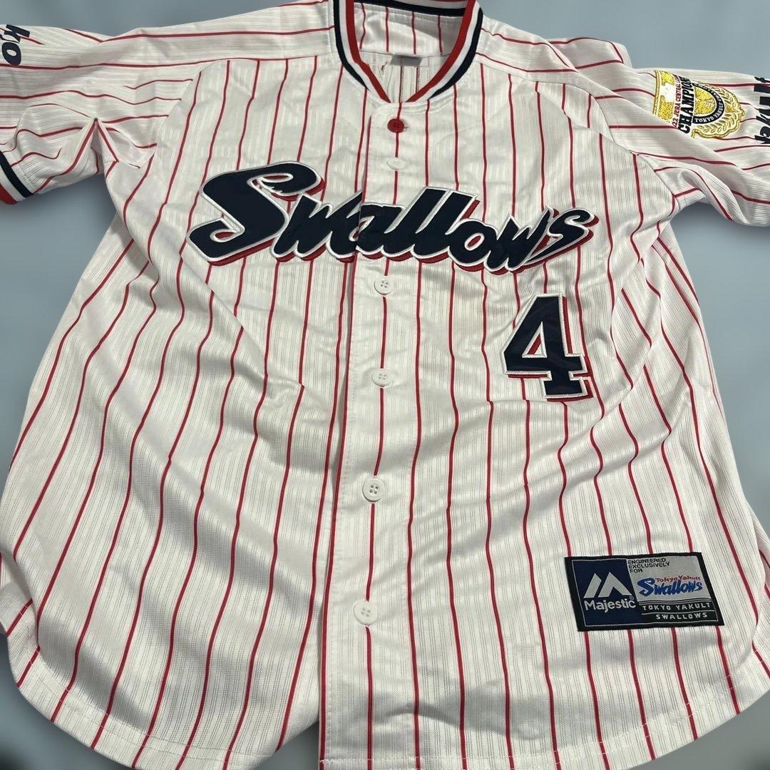 【限定　完売】ヤクルト　スワローズ　丸山チャンピオン 優勝　ユニフォーム　M