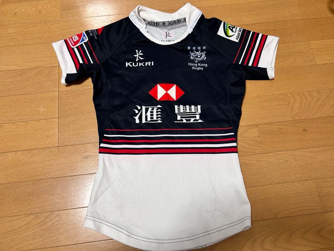 KUKRI 香港ラグビーセブンズ代表 ジャージ　XSサイズ