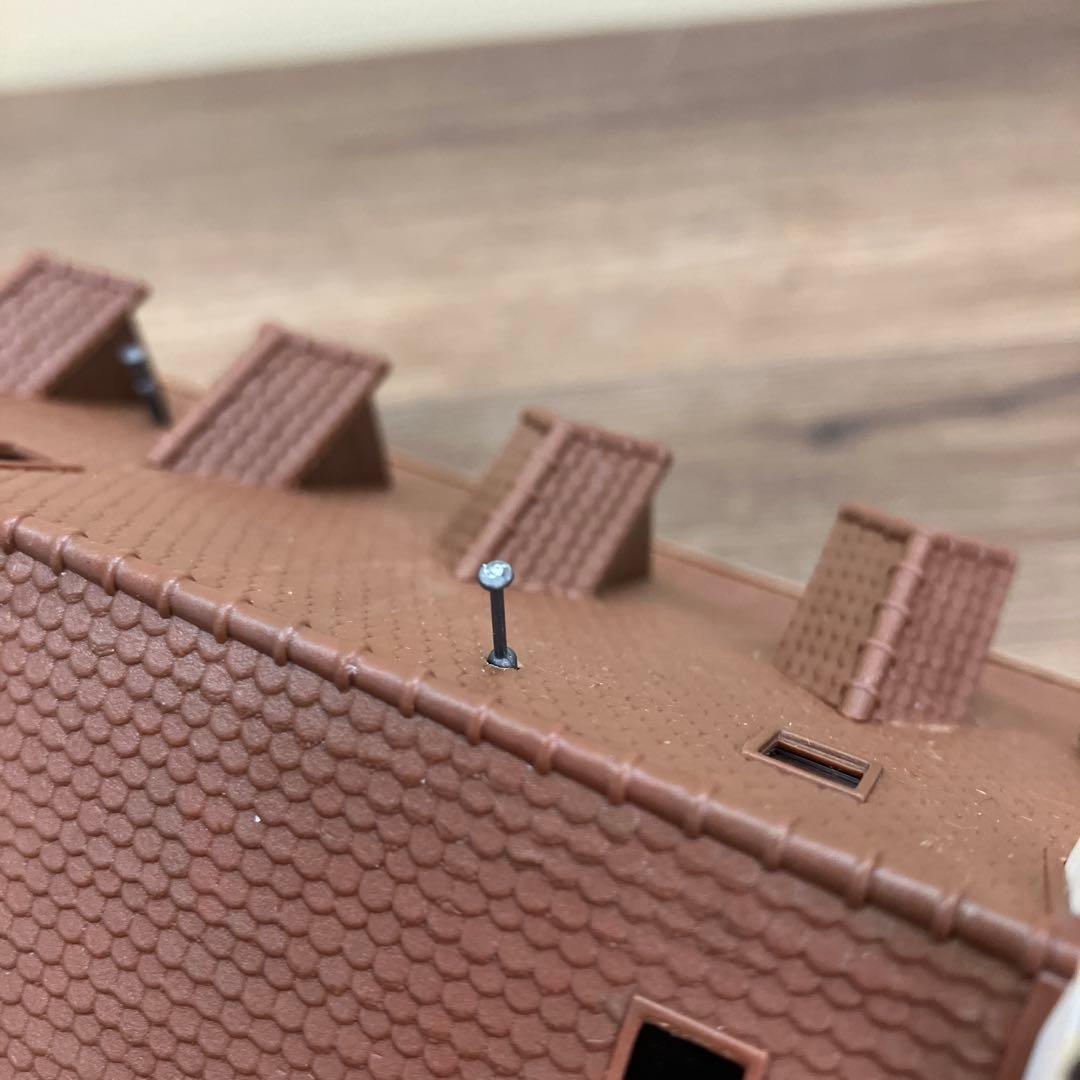 3F kibri 8212 HOゲージ 建物 集合住宅 西ドイツ製 組み立て済
