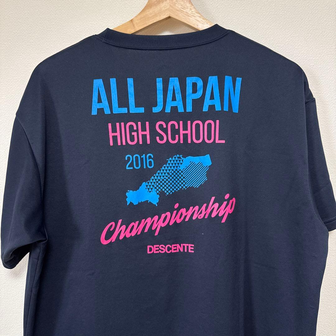 【人気カラー】インターハイ デサント DESCENTE Tシャツ XOサイズ