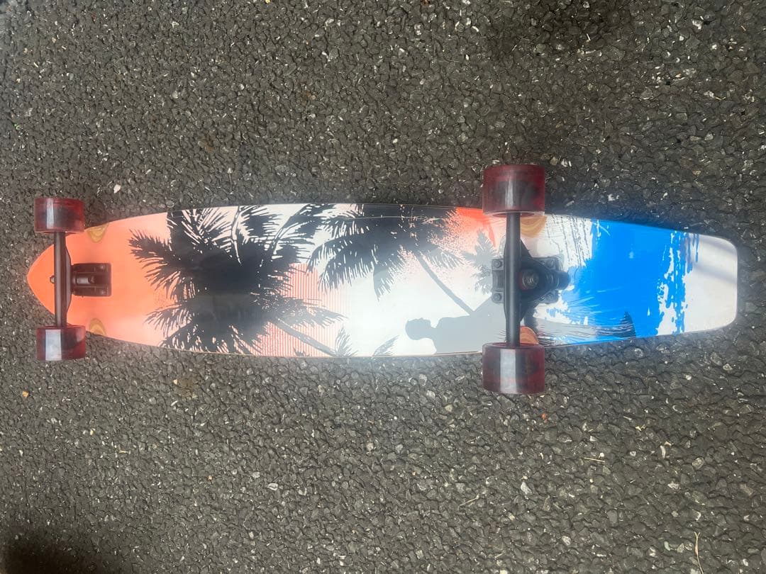 ロングボード ストライプデザイン 約112cm 未使用品