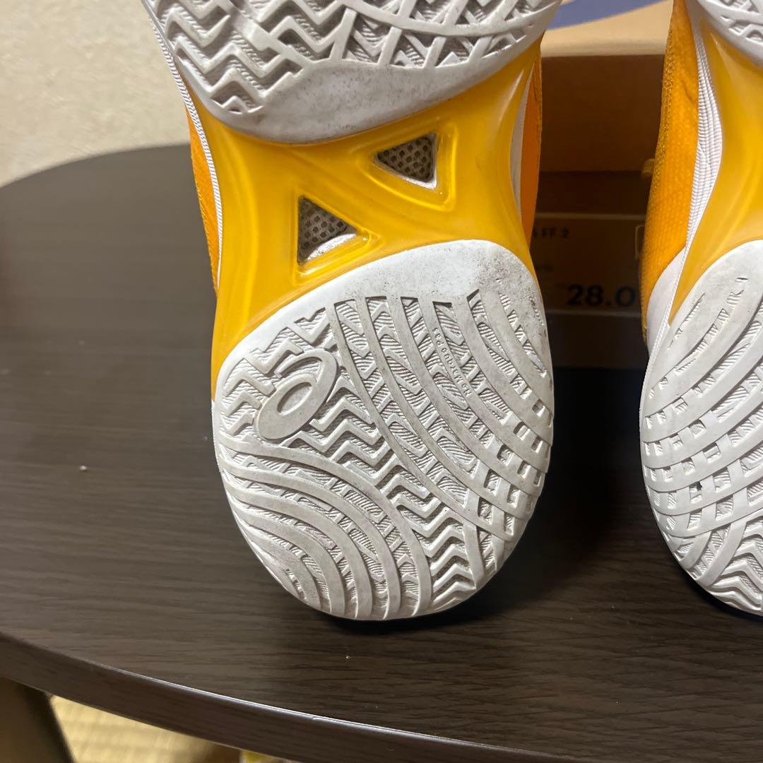 シューズ(男性用) asics GLIDE NOVA FF2 TIGER YELLOW 28cm