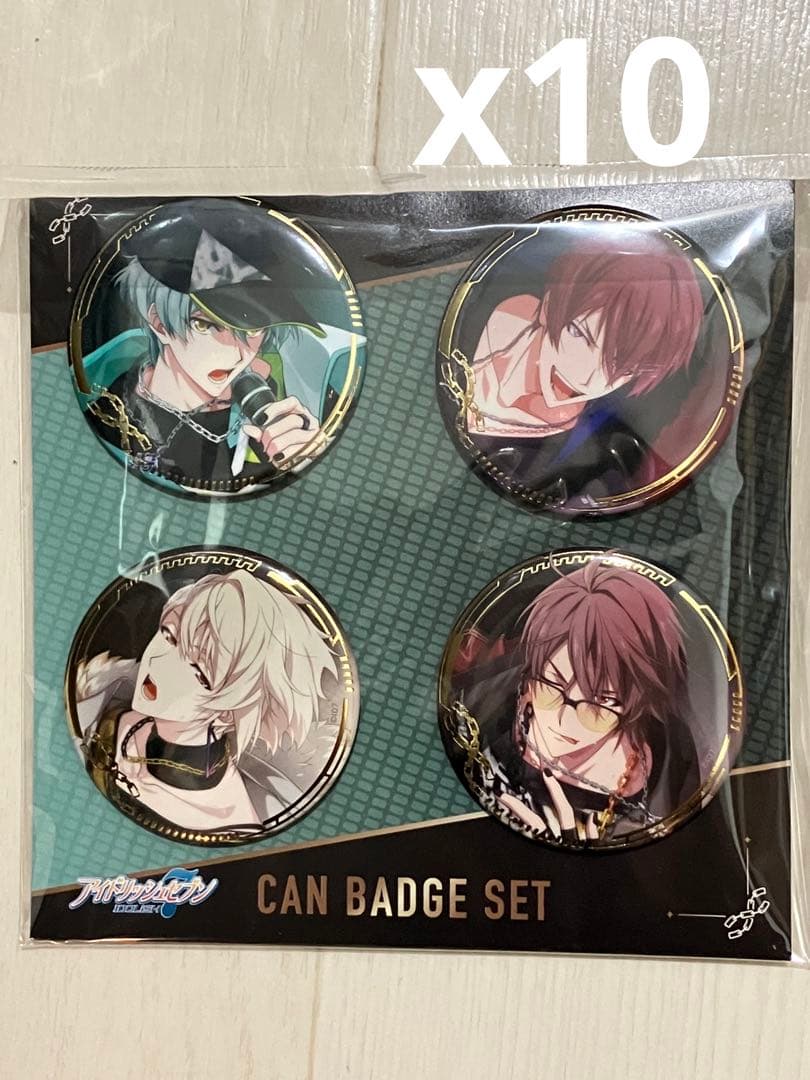 アイドリッシュセブン zool Op.7 箔入り缶バッジ 衣装展　 10セット