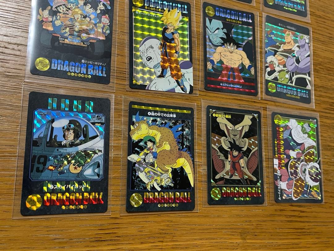ドラゴンボール　カードダス　ビジュアルアドベンチャー　キラ　ホロカード12枚