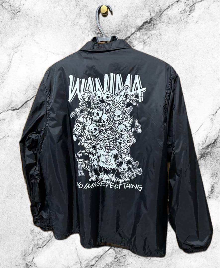 美品WANIMA 期間限定価格　コーチジャケットナイロンジャケットブラック