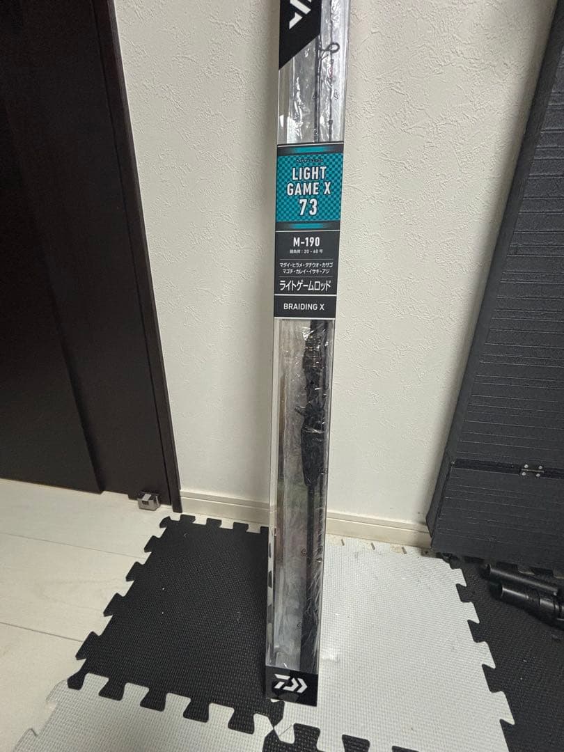 極美品　ダイワ　DAIWA LIGHT GAME X M-190 73 ロッド