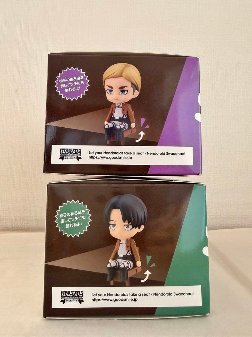 ねんどろいど swacchao！エルヴィン & リヴァイ 進撃の巨人