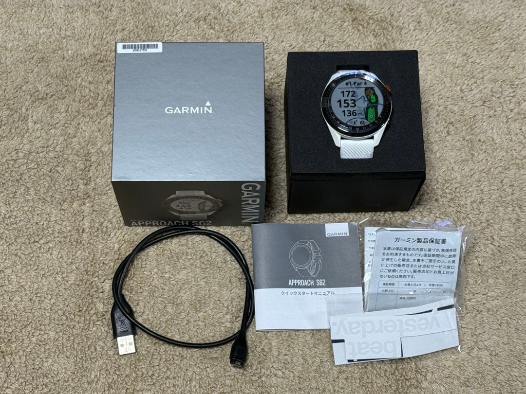 GARMIN APPROACH S62 ゴルフGPSナビ
