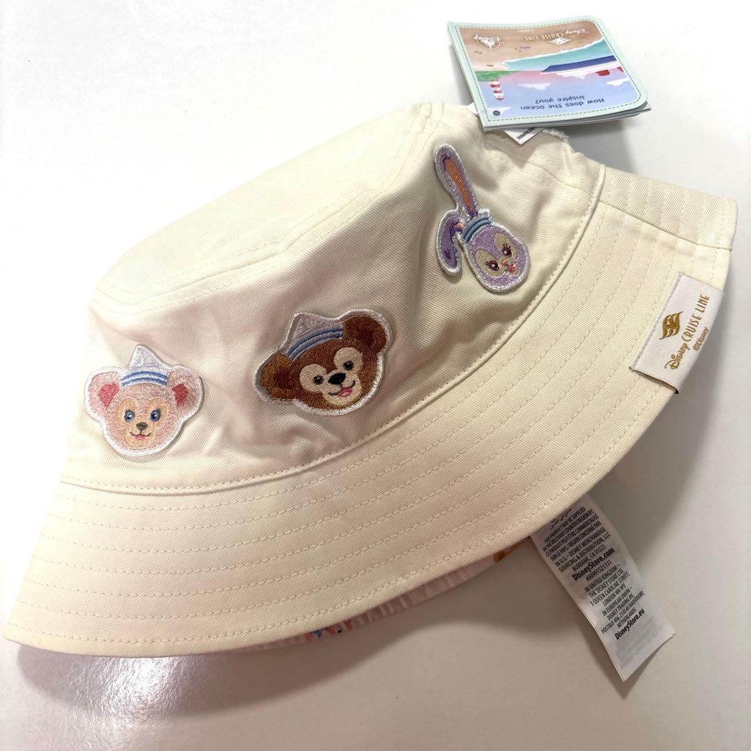 ディズニー　クルーズ　ダッフィー&フレンズ　リバーシブルハット　限定