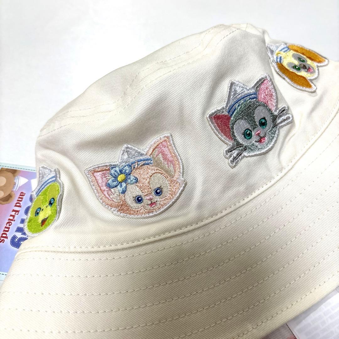 ディズニー　クルーズ　ダッフィー&フレンズ　リバーシブルハット　限定