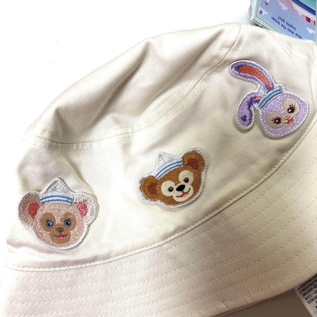 ディズニー　クルーズ　ダッフィー&フレンズ　リバーシブルハット　限定