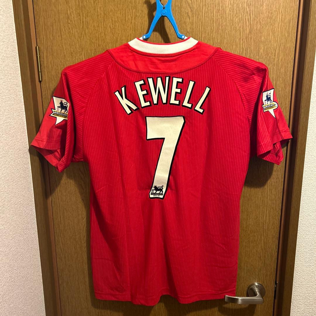 リバプールFC Kewell 7 レプリカシャツ M