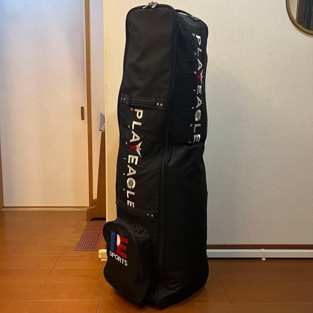 PLAYEAGLE 折りたたみ　ゴルフトラベルバッグ　キャリー付き