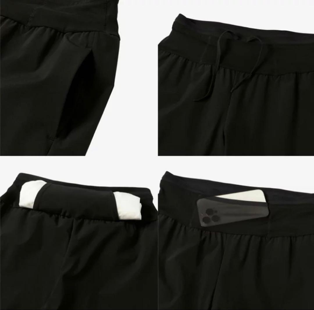 The North Face ノースフェイスランニングパンツ　　ブラックメンズS